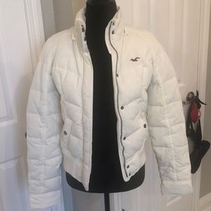 Hollister Winter White jacket